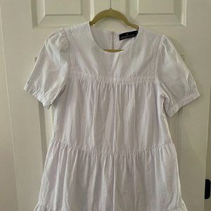 Pomander Place Tuckernuck White Quinn Mini Dress Size XS